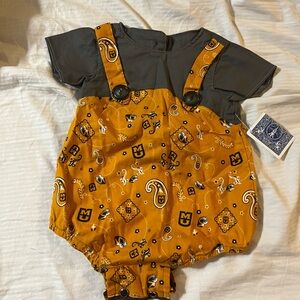 Handmade Mizzou Baby Romper
